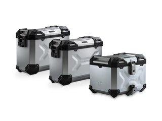 Adventure Set Luggage US Model Silver. Ducati DesertX (22-). Adventure Set Luggage US Model Silver. Ducati DesertX (22-).