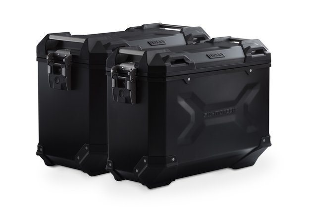 TRAX ADV sada bočních kufrů-černé 45/37 l. Suzuki V-Strom 1050 (19-).